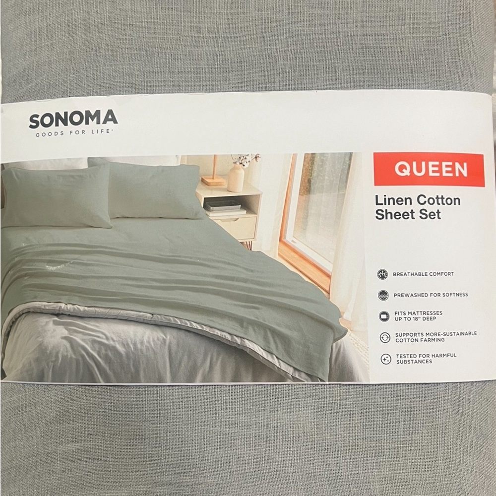 🔥🔥🔥 Linen Cotton Sheet Set Quinn. Limited inventory! Grab before sold out!